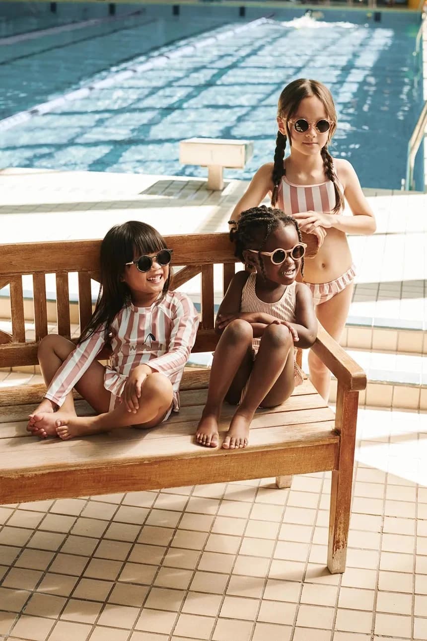 Детский купальник-двойка Dagny Stripe Swim Set - фото 3