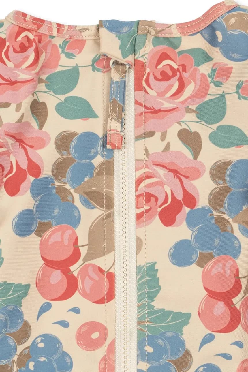 MANUCA FRILL ONESIE GRS детский слитный купальник - фото 3