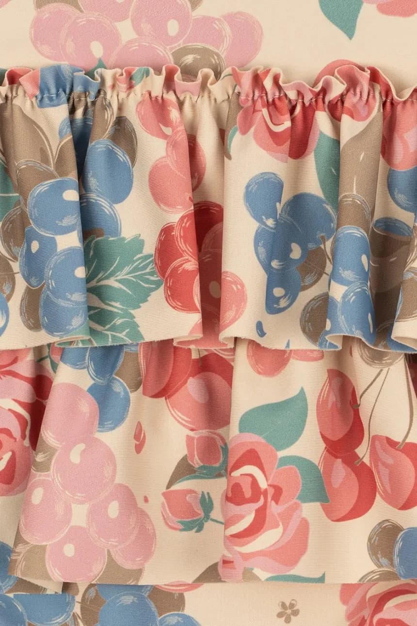 MANUCA FRILL SWIMSUIT GRS детский цельный купальник - фото 3