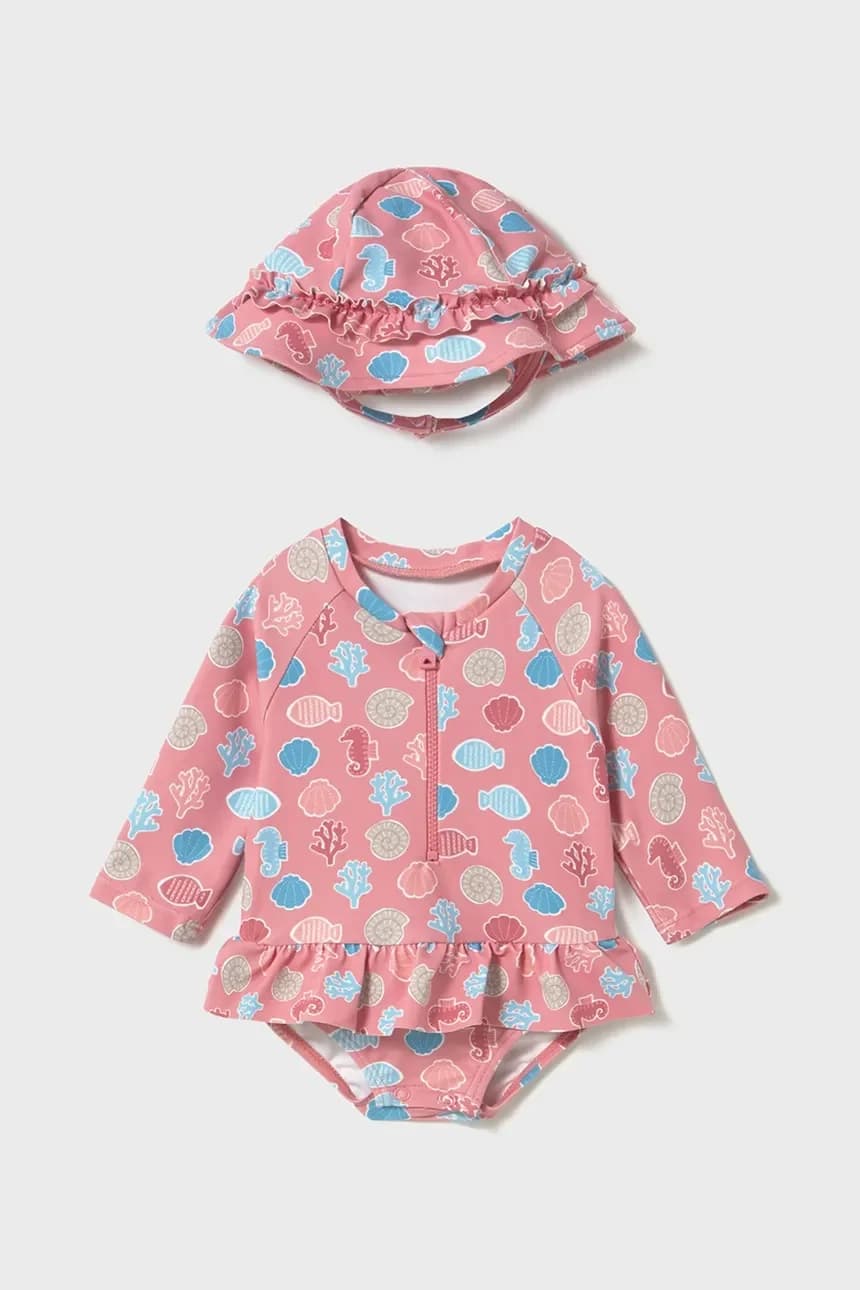 Сплошной детский купальник