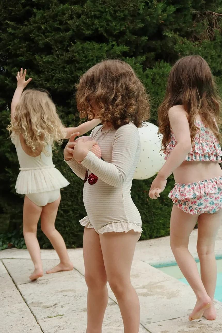 JADE LS SWIMSUIT детский слитный купальник - фото 7