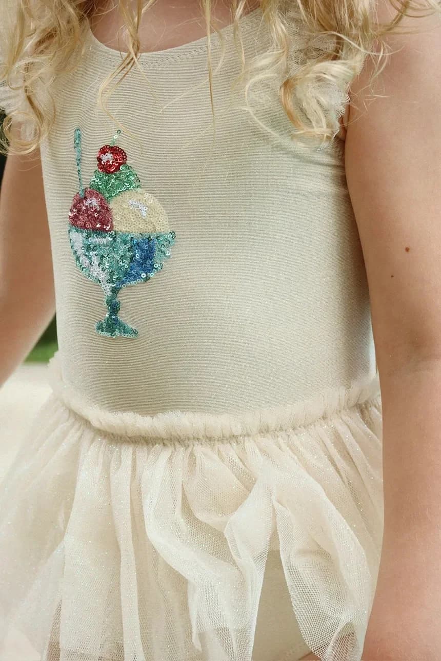 AMANDINE SWIMSUIT детский слитный купальник - фото 9