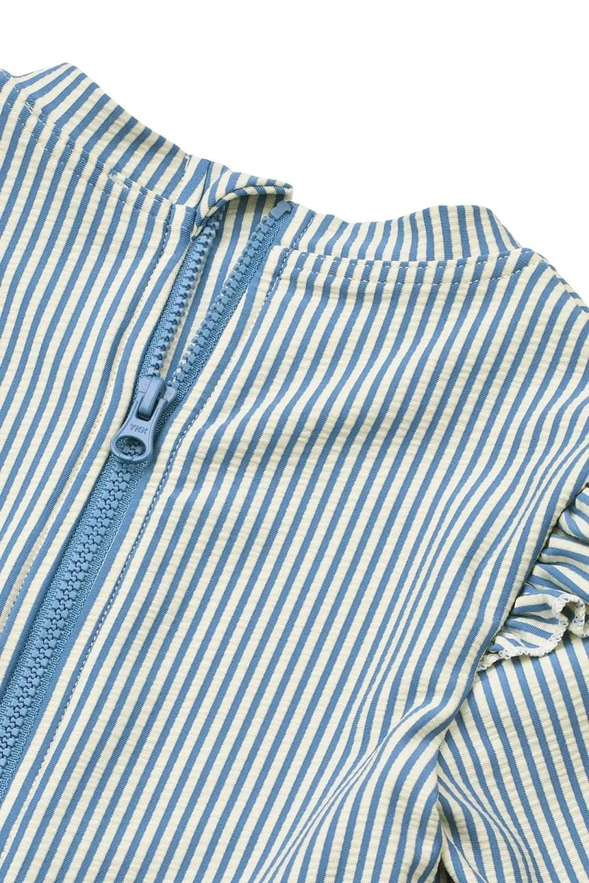 Детский купальник Sille Seersucker с длинными рукавами - фото 4