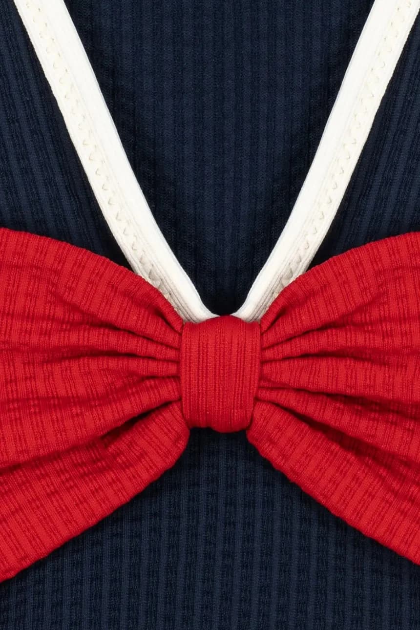 Детский цельный купальник BOWIE SWIMSUIT GRS - фото 4