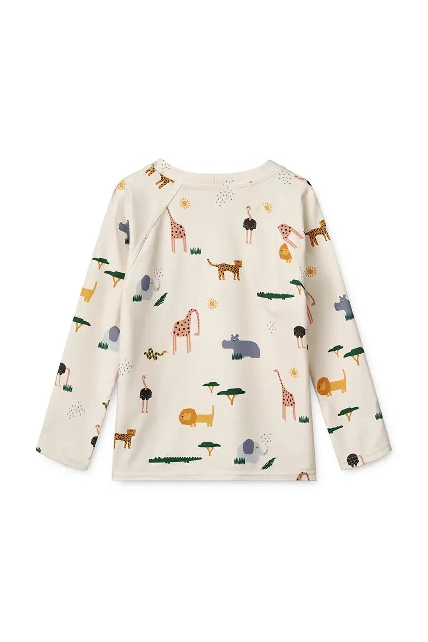 Детская футболка для плавания с длинными рукавами и принтом Noah - фото 2