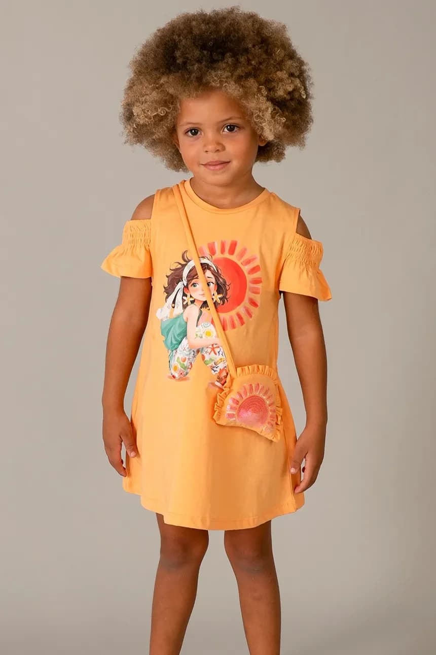 Детское хлопковое платье - фото 6