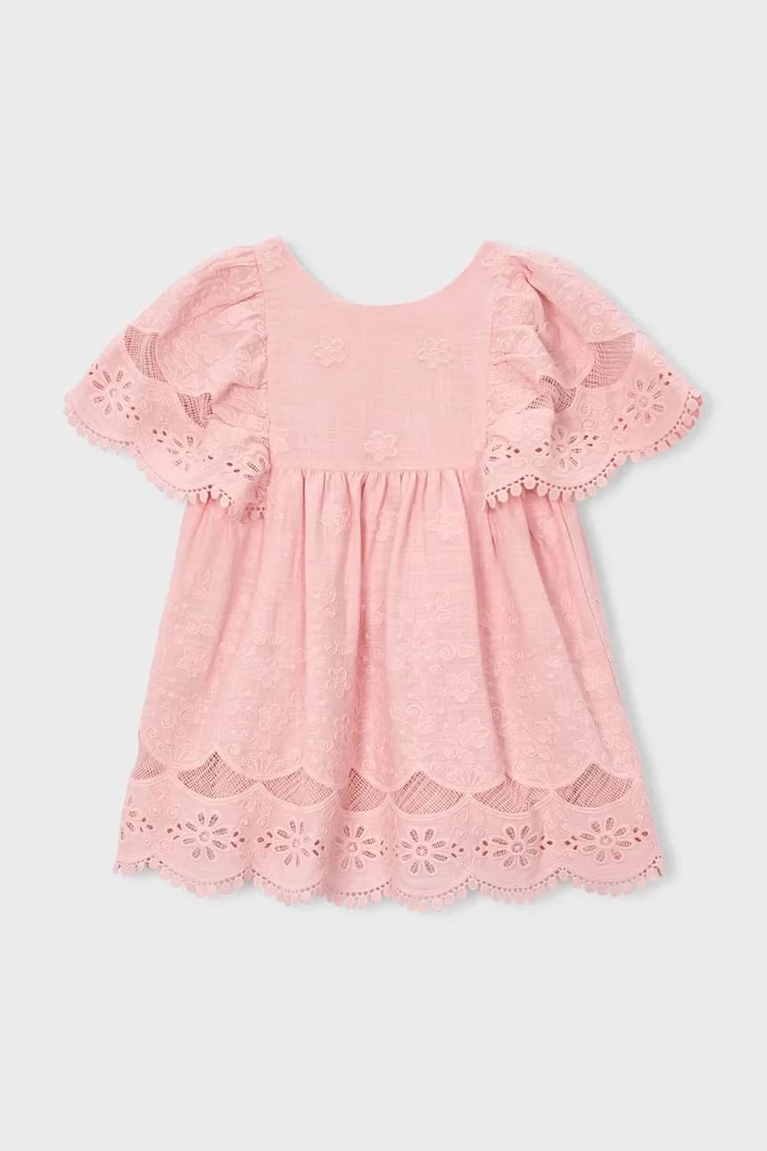 Детское хлопковое платье