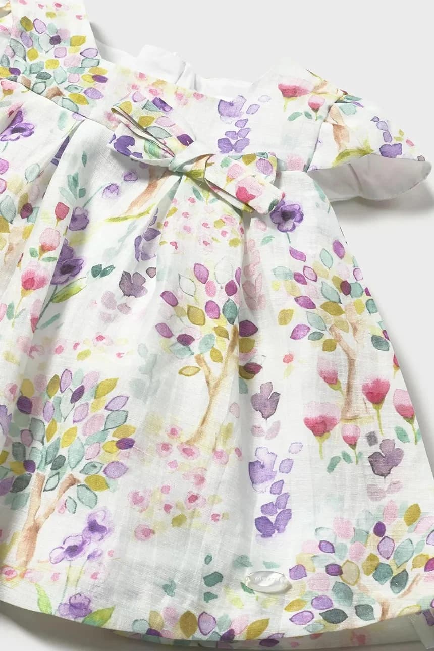 Детское платье с льном - фото 3