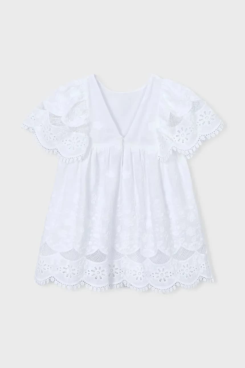 Детское хлопковое платье - фото 3