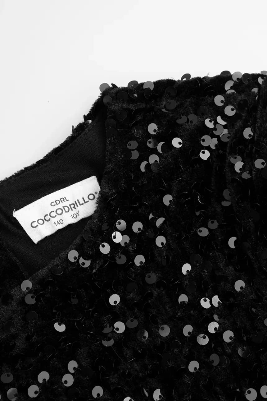 Детское платье из смесового хлопка - фото 4