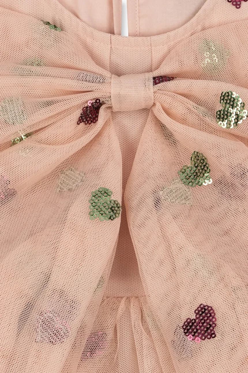 YVONNE BOW DRESS детское платье - фото 5