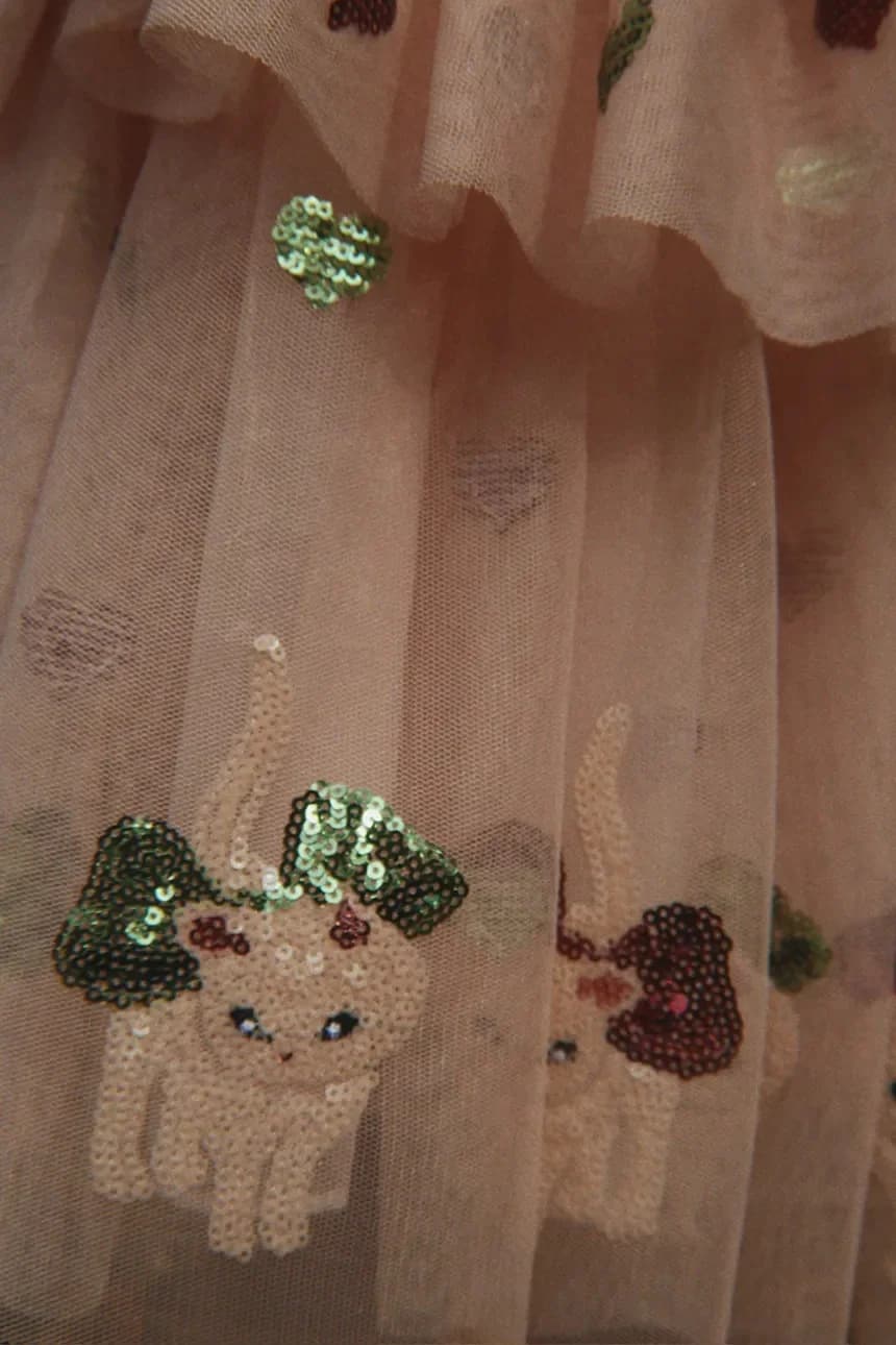 YVONNE BOW DRESS детское платье - фото 10