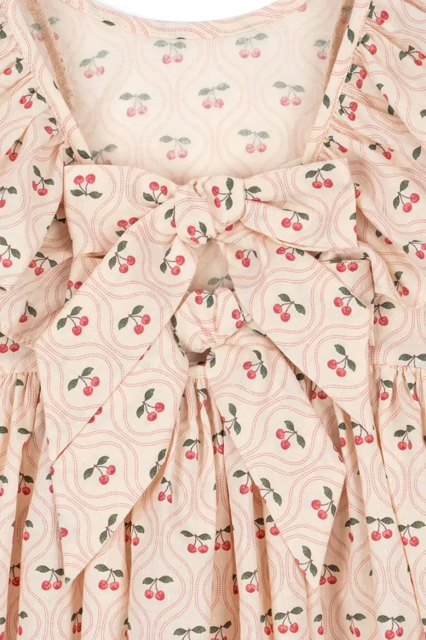 Детское хлопковое платье CIANNA LS BOW DRESS GOTS - фото 3