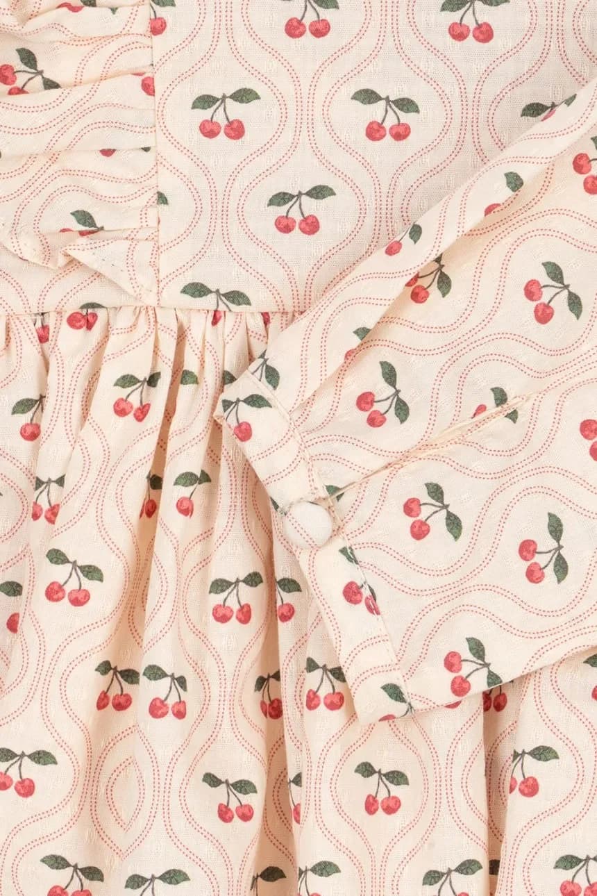 Детское хлопковое платье CIANNA LS BOW DRESS GOTS - фото 5