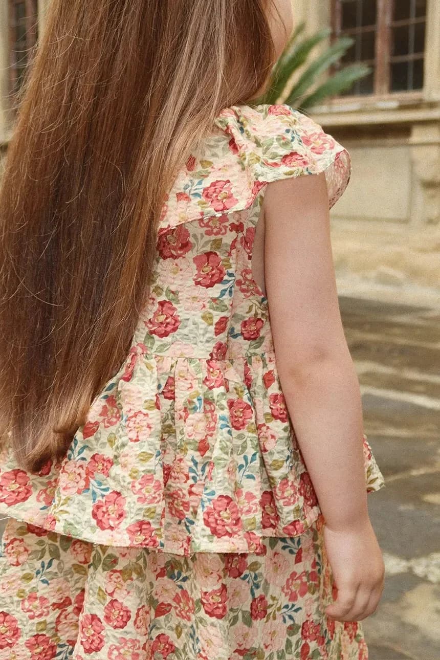 Детское хлопковое платье BELLA FRILL DRESS GOTS - фото 6