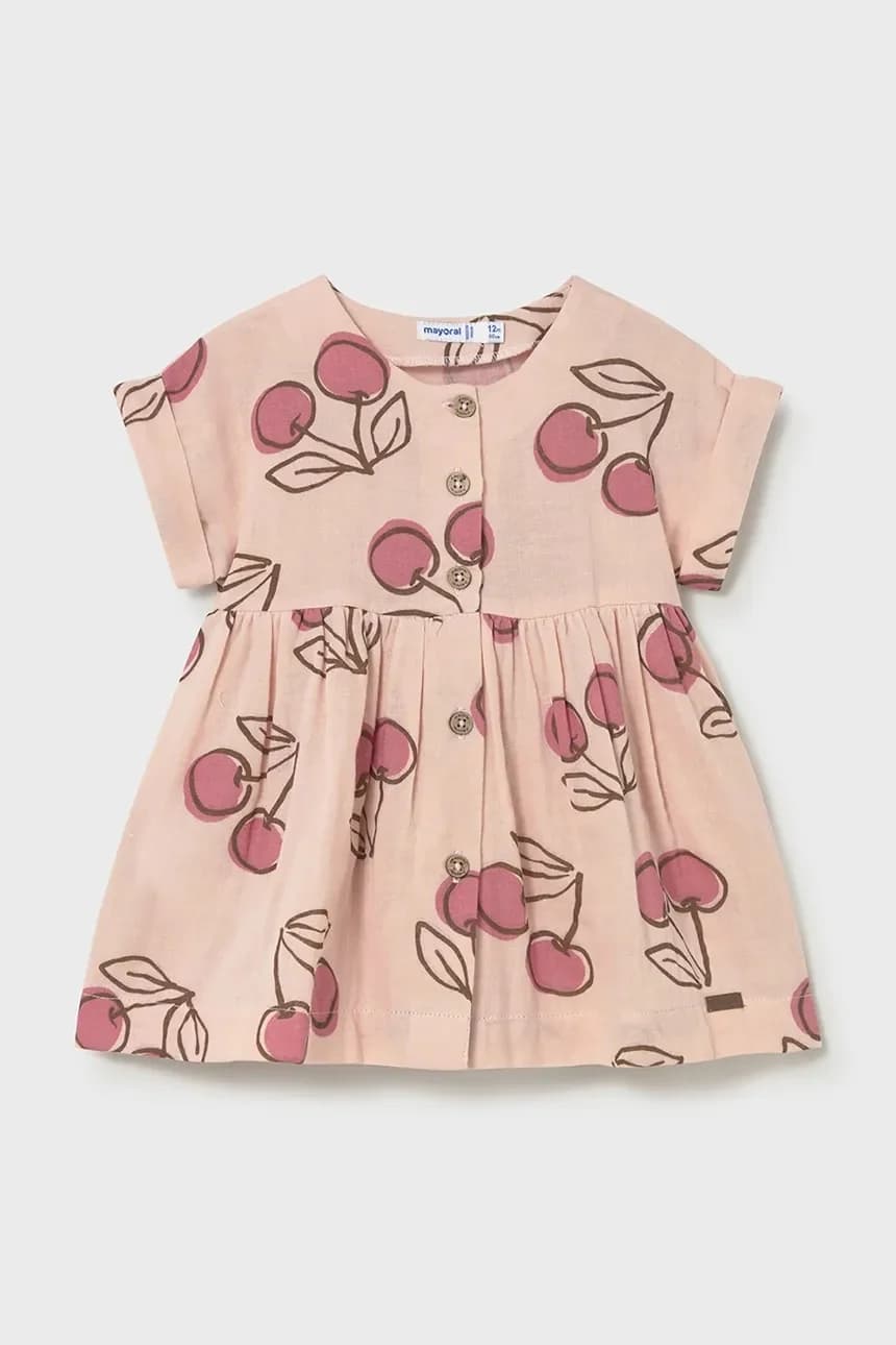 Детское хлопковое платье