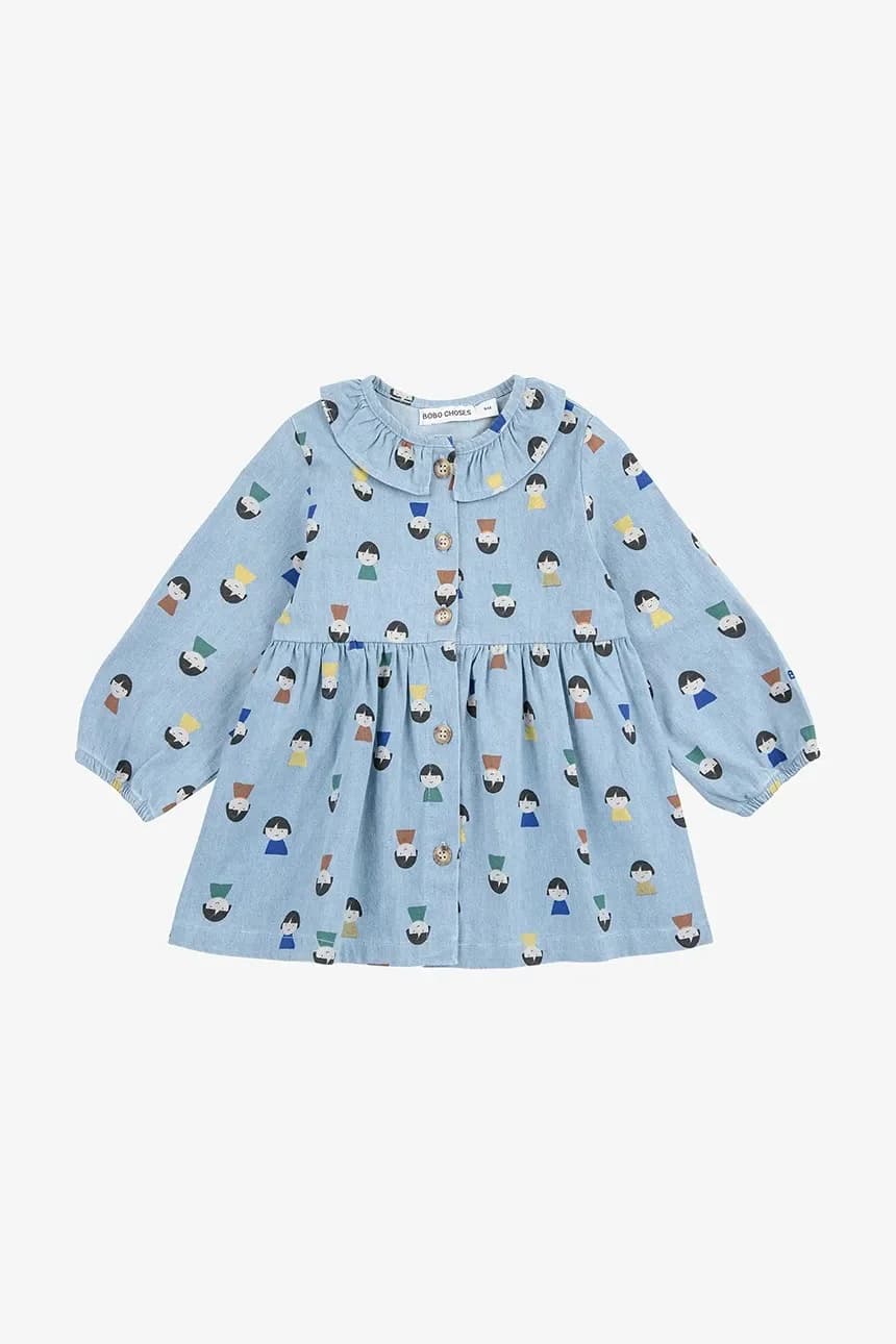 Детское хлопковое платье Game Pawns - фото 2