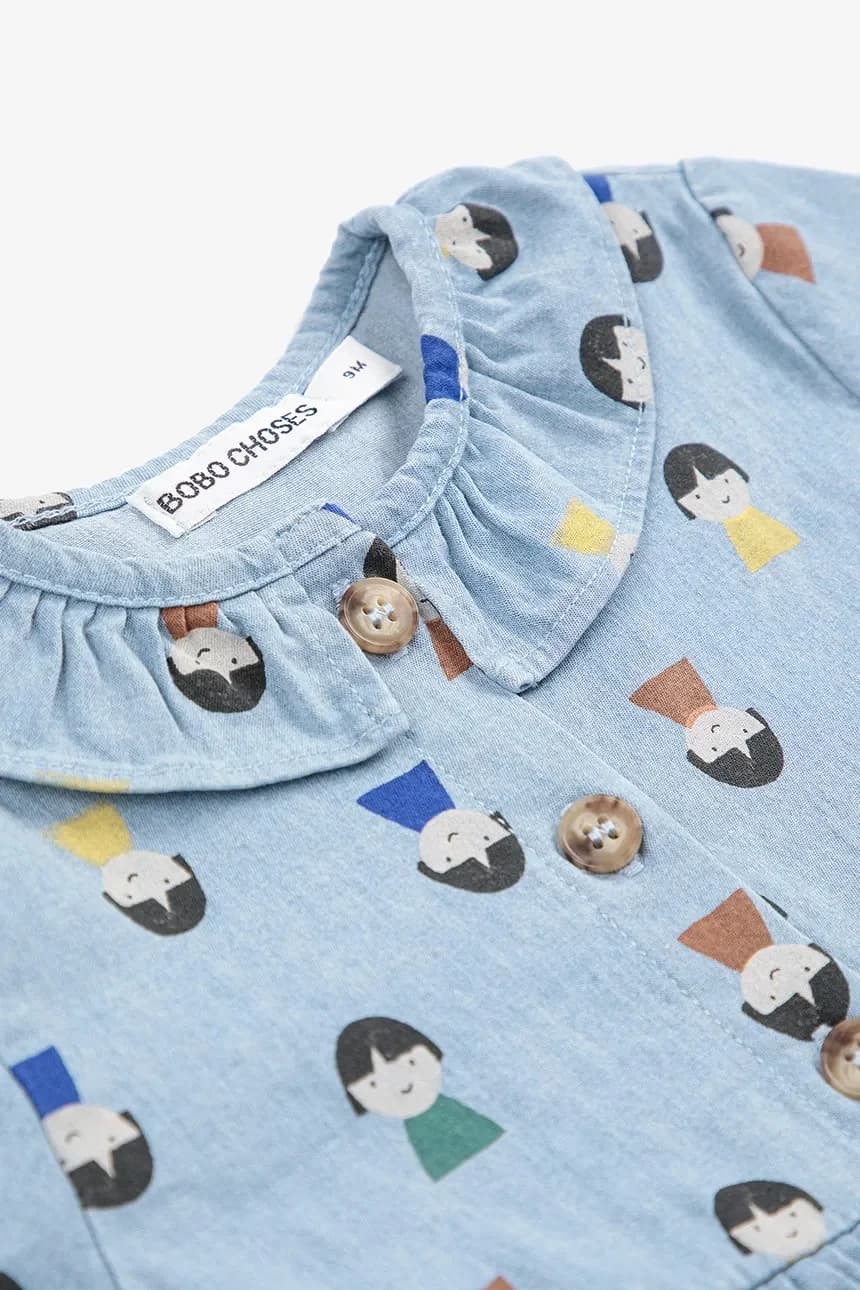 Детское хлопковое платье Game Pawns - фото 4