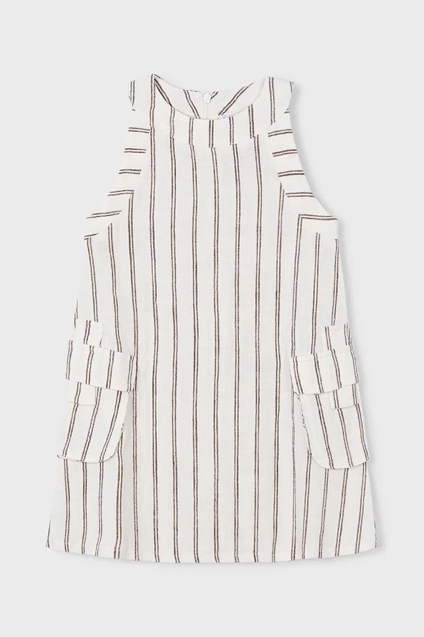 Детское платье из смесового льна - фото 2