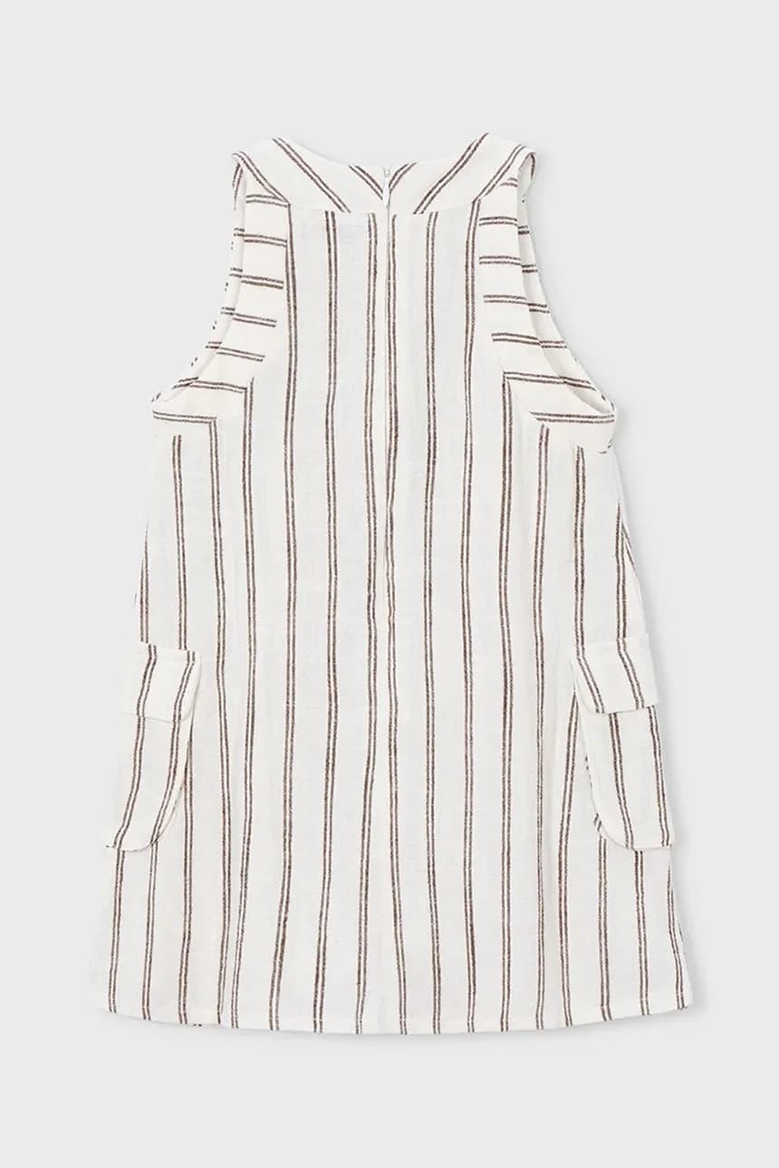 Детское платье из смесового льна - фото 3