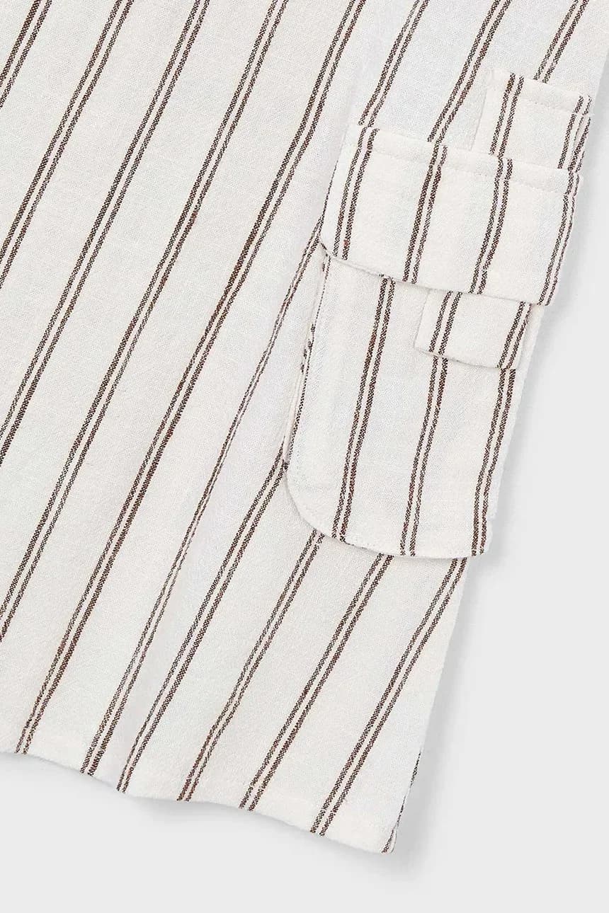 Детское платье из смесового льна - фото 4