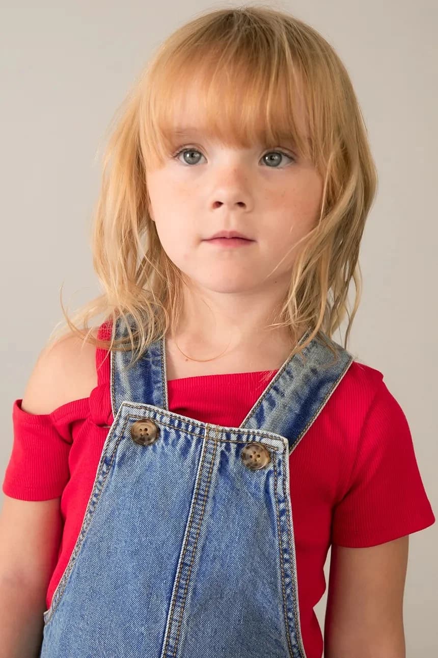 Детское джинсовое платье - фото 5