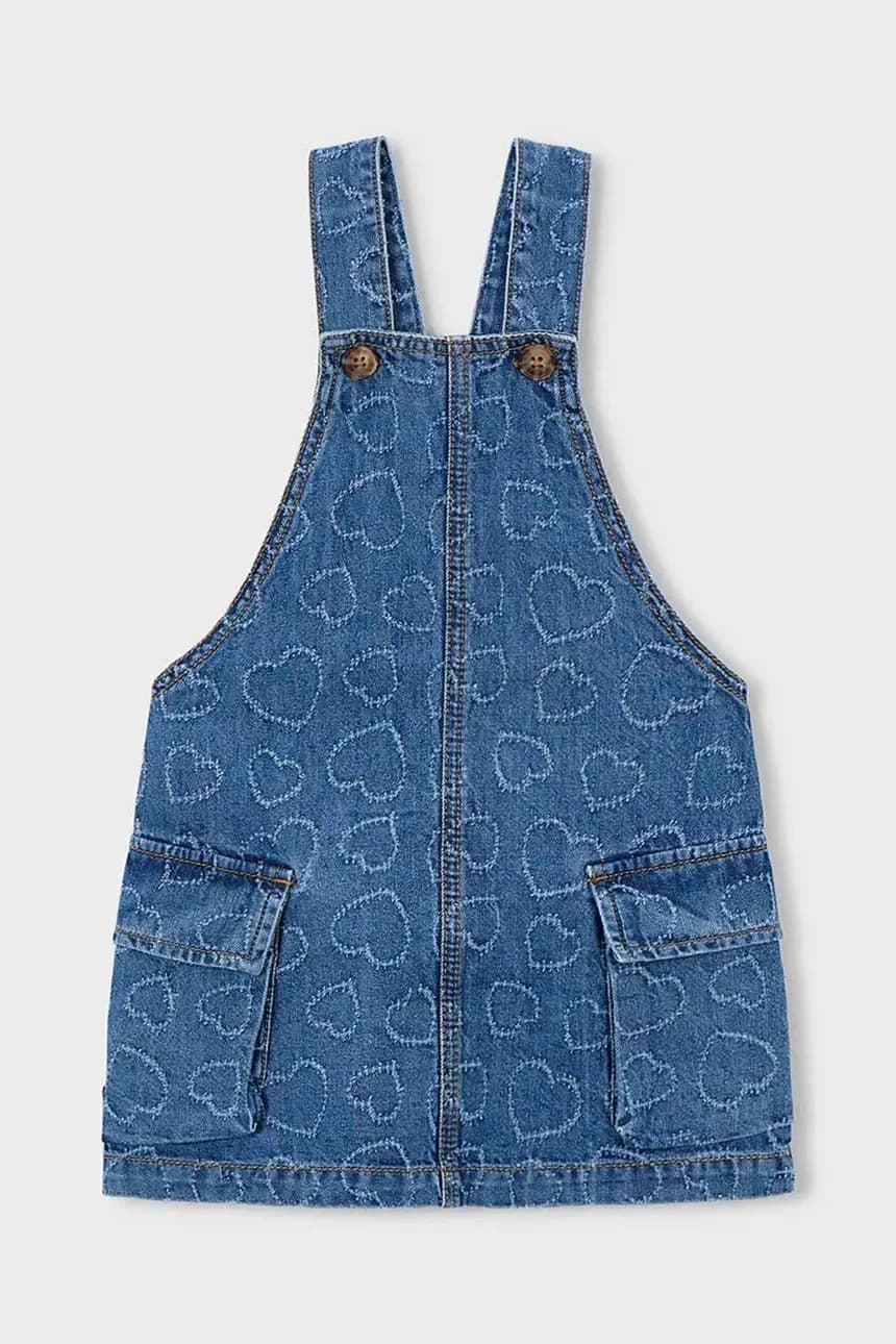 Детское джинсовое платье - фото 2