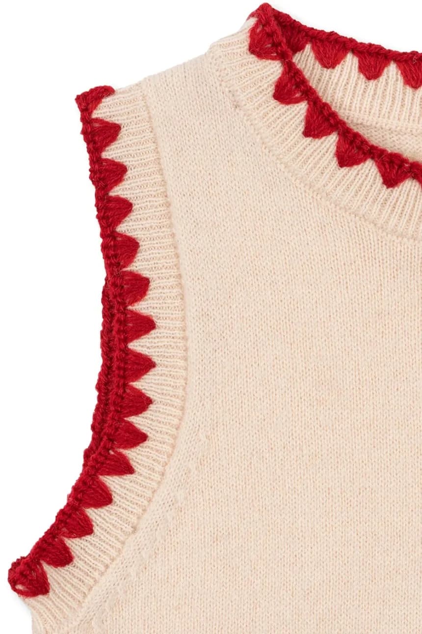 Детское шерстяное платье COLLETTE DRESS - фото 4