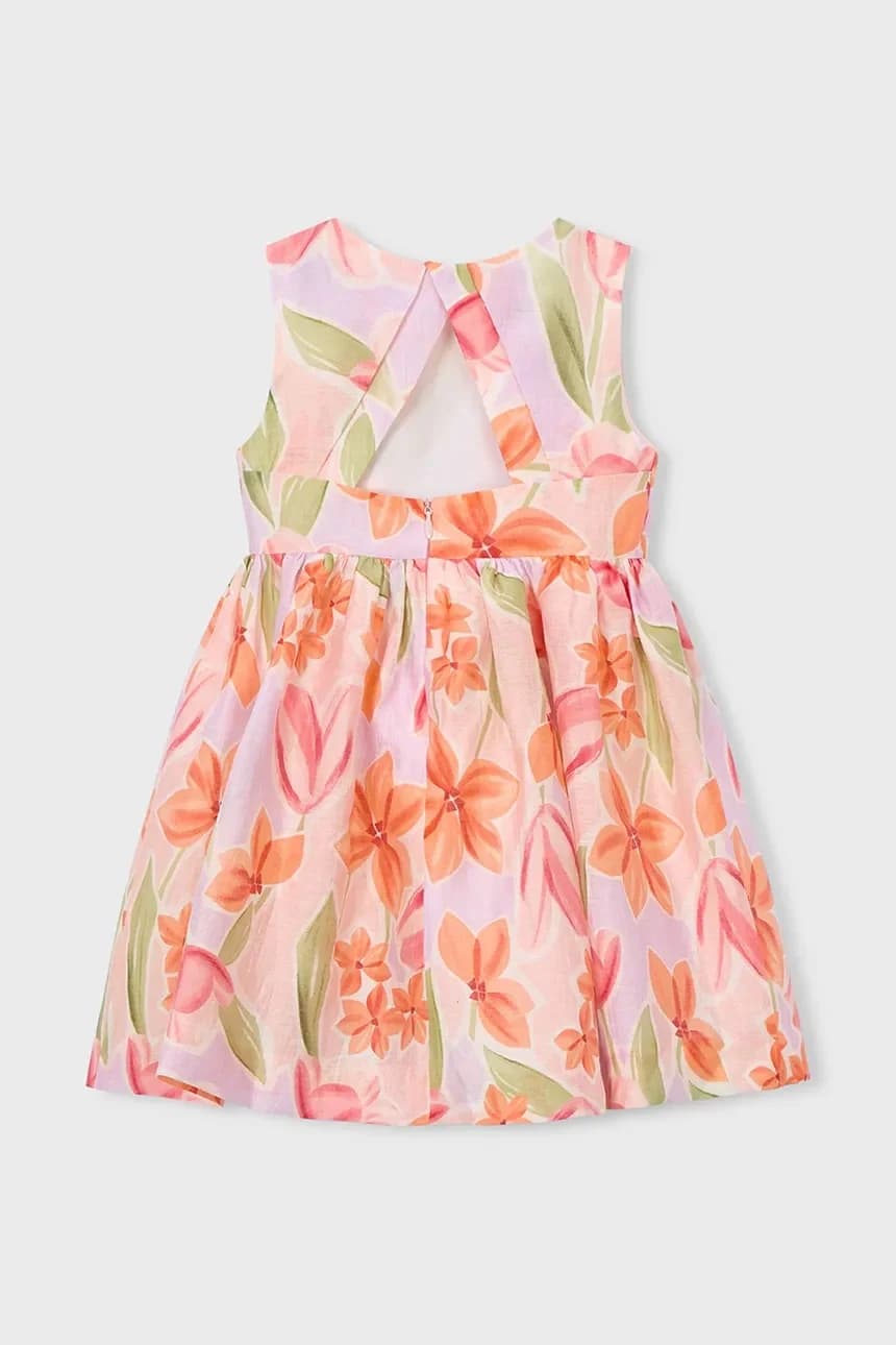 Детское льняное платье - фото 3