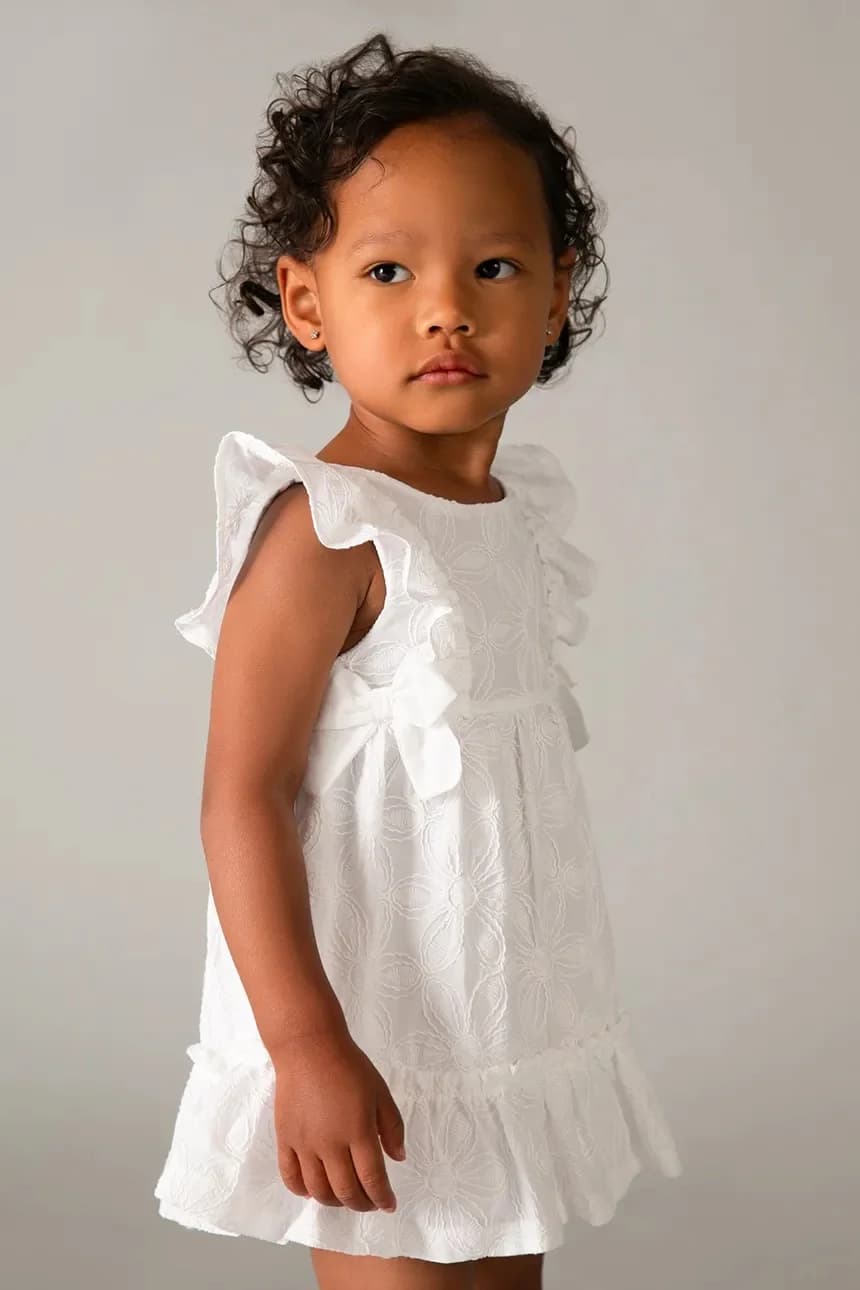 Детское хлопковое платье