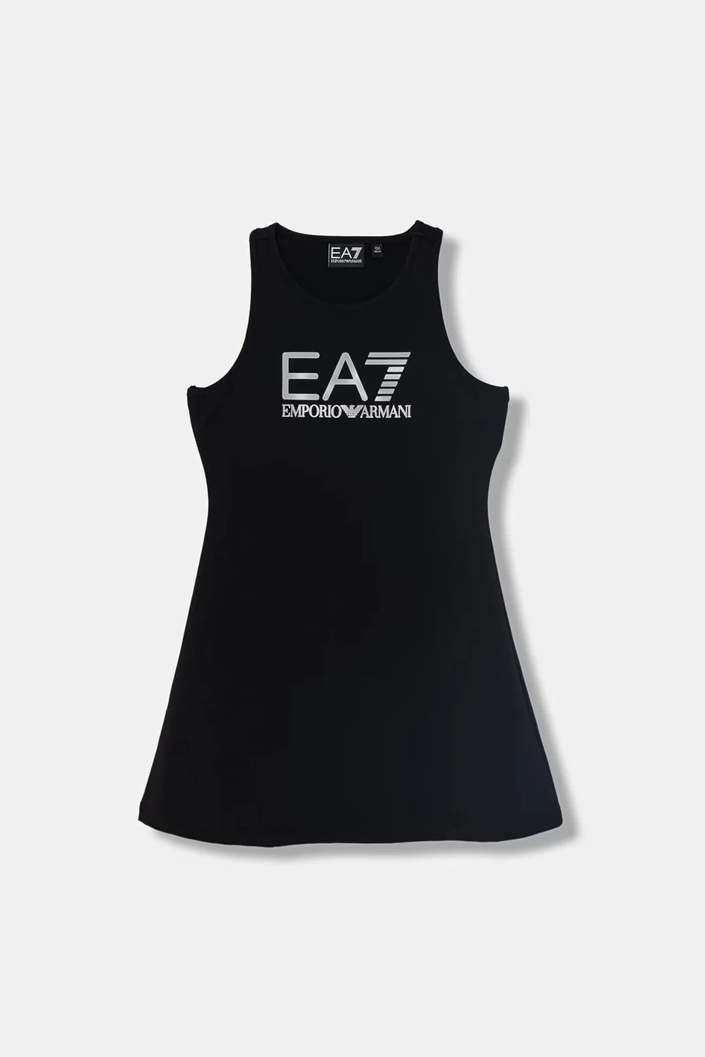 Хлопковое платье с эластаном