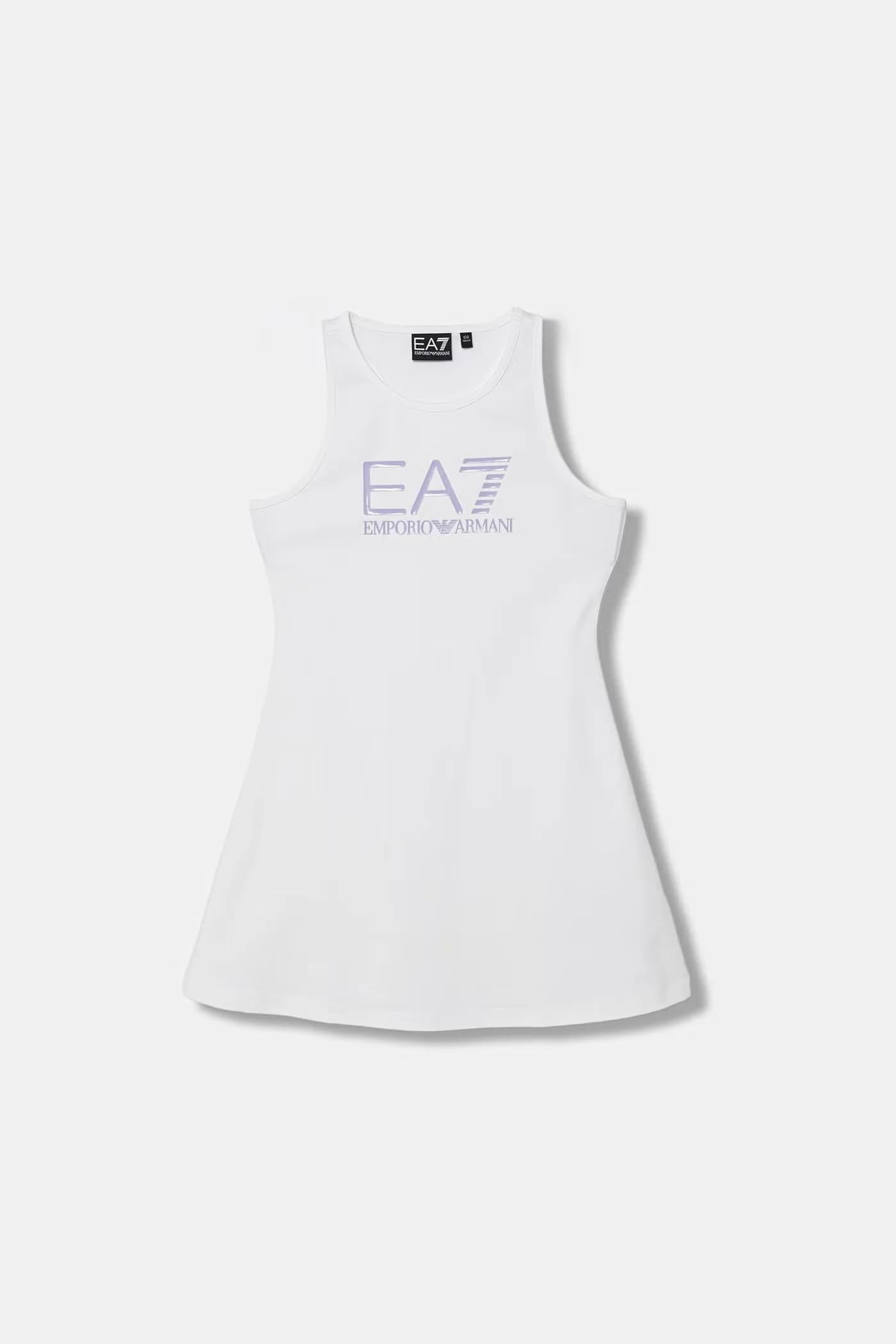 Хлопковое платье с эластаном