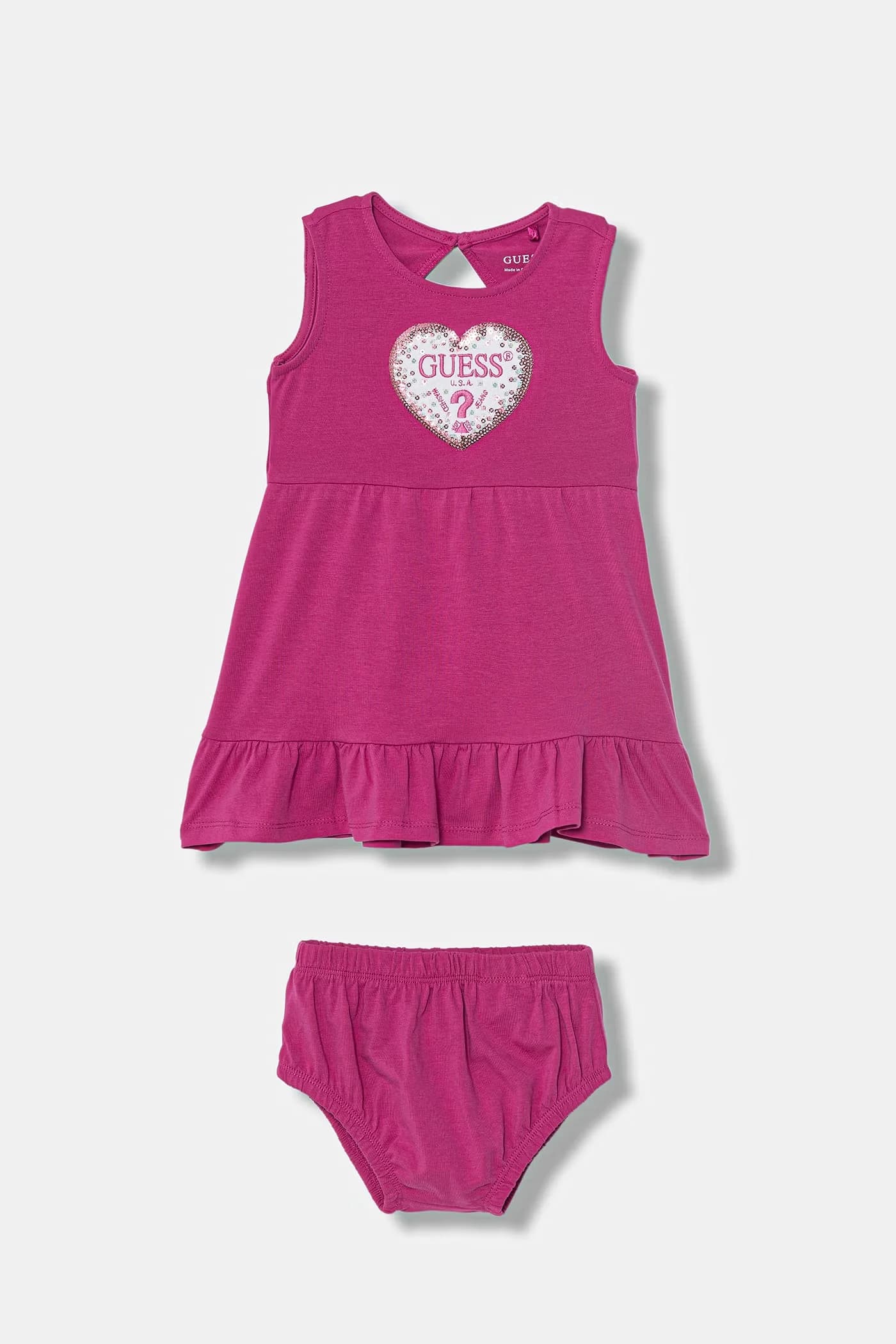 Хлопковое платье с эластаном