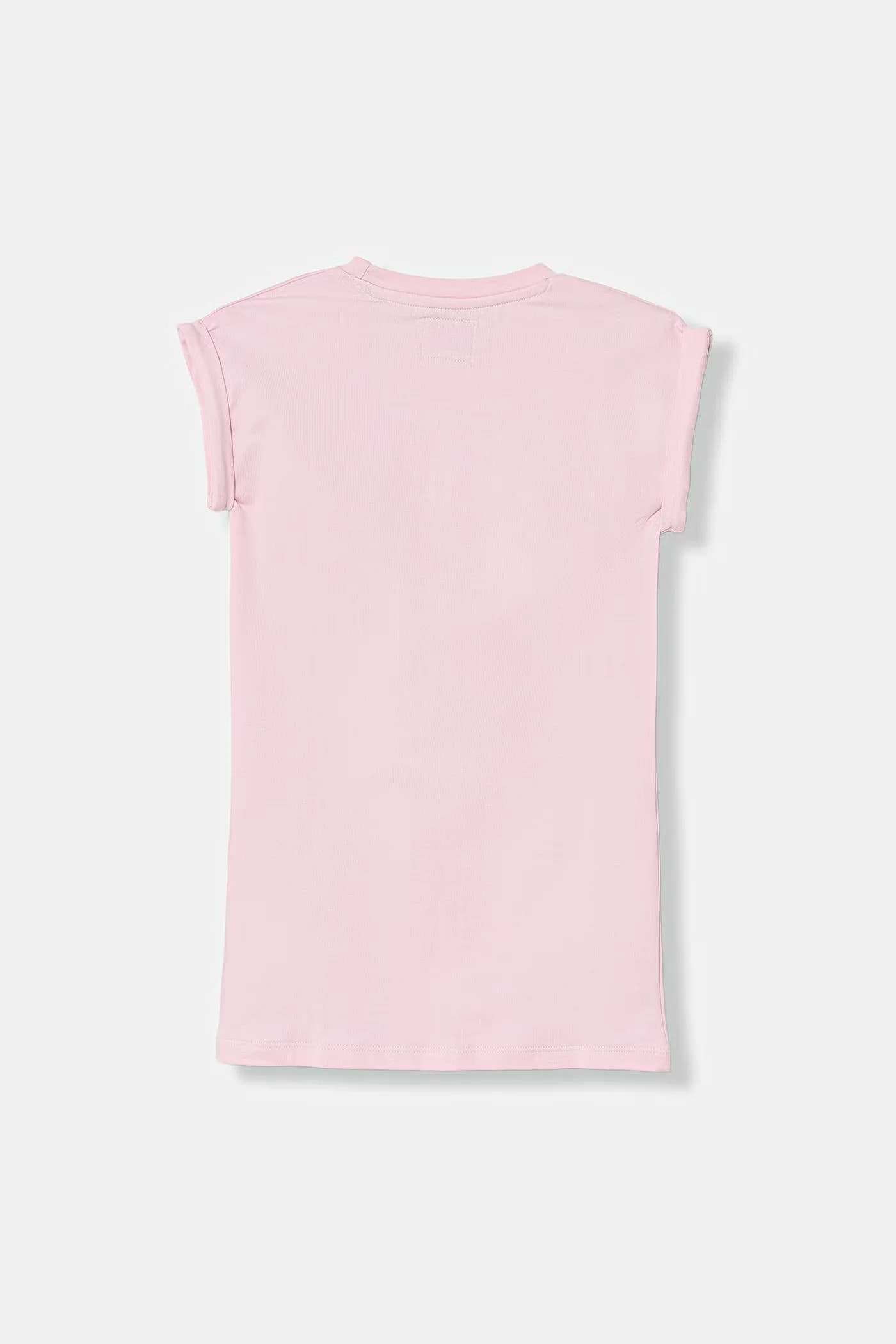 Хлопковое платье с эластаном - фото 2