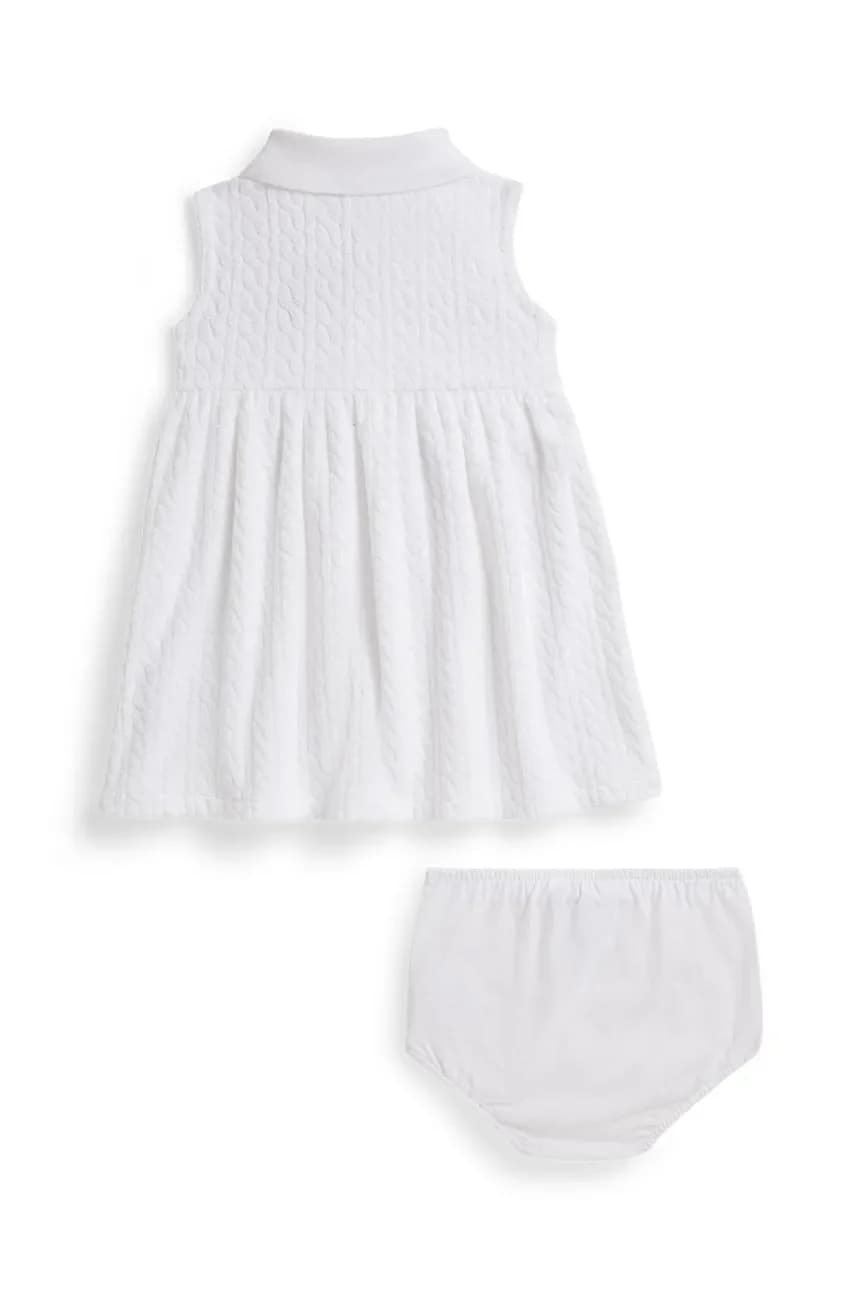 Расклешенное хлопковое платье - фото 2