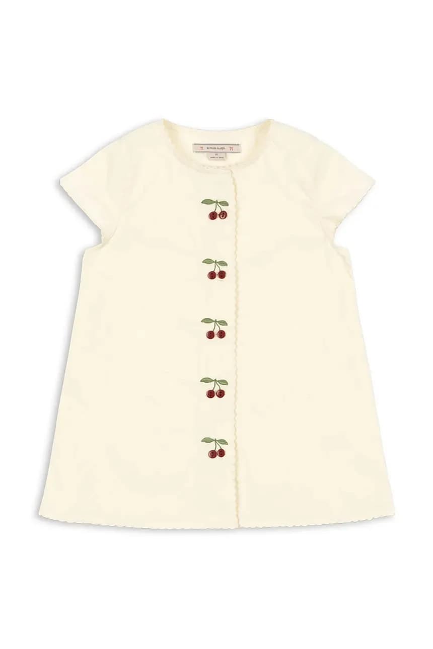 Детское хлопковое платье EVIA CHERRY DRESS GOTS