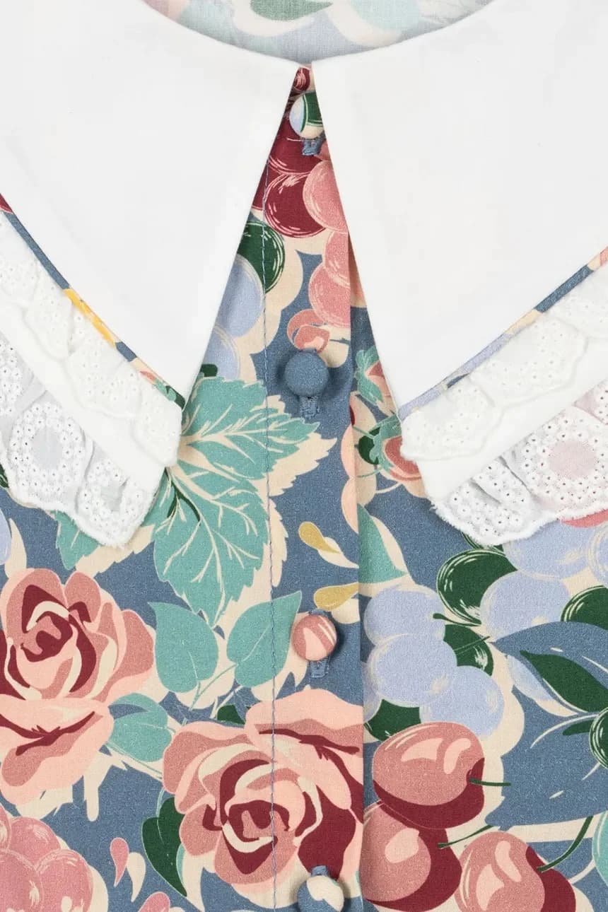 Хлопковое платье Babydoll COEUR COLLAR DRESS GOTS - фото 5