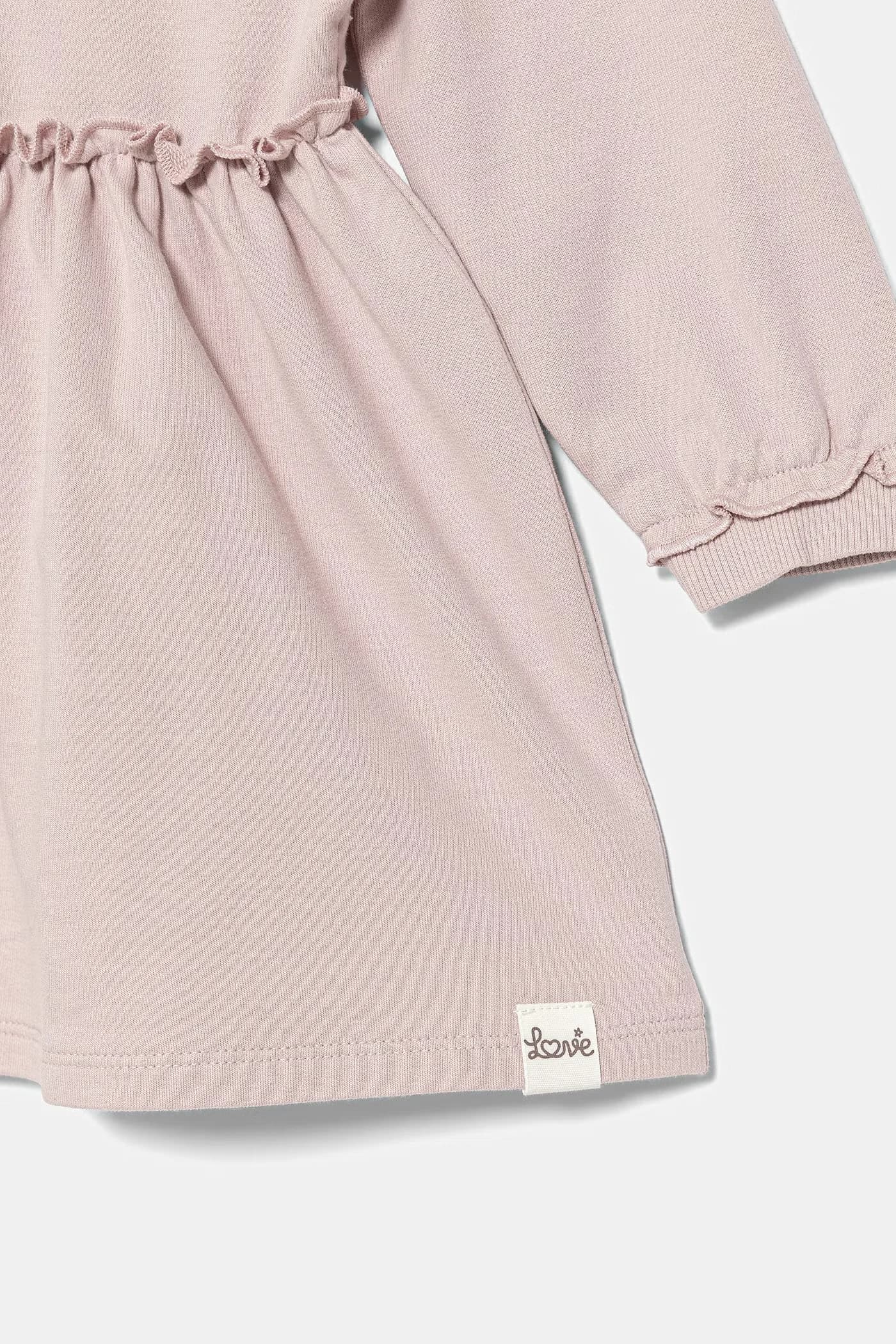 Расклешенное хлопковое платье - фото 3