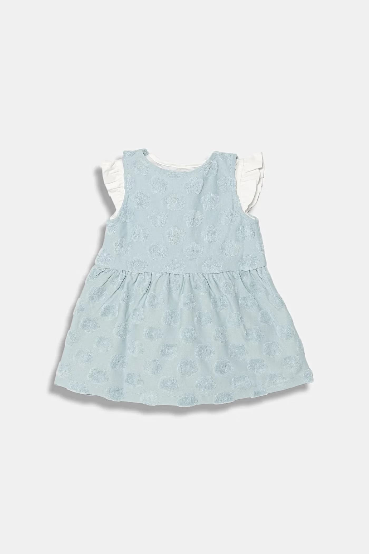 Расклешенное платье из хлопка - фото 2