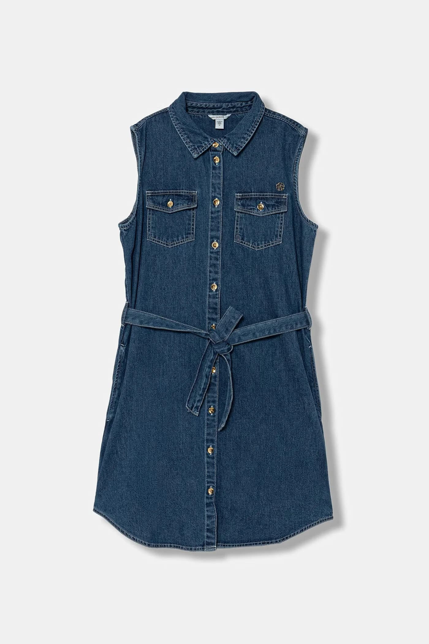 Джинсовое летнее платье