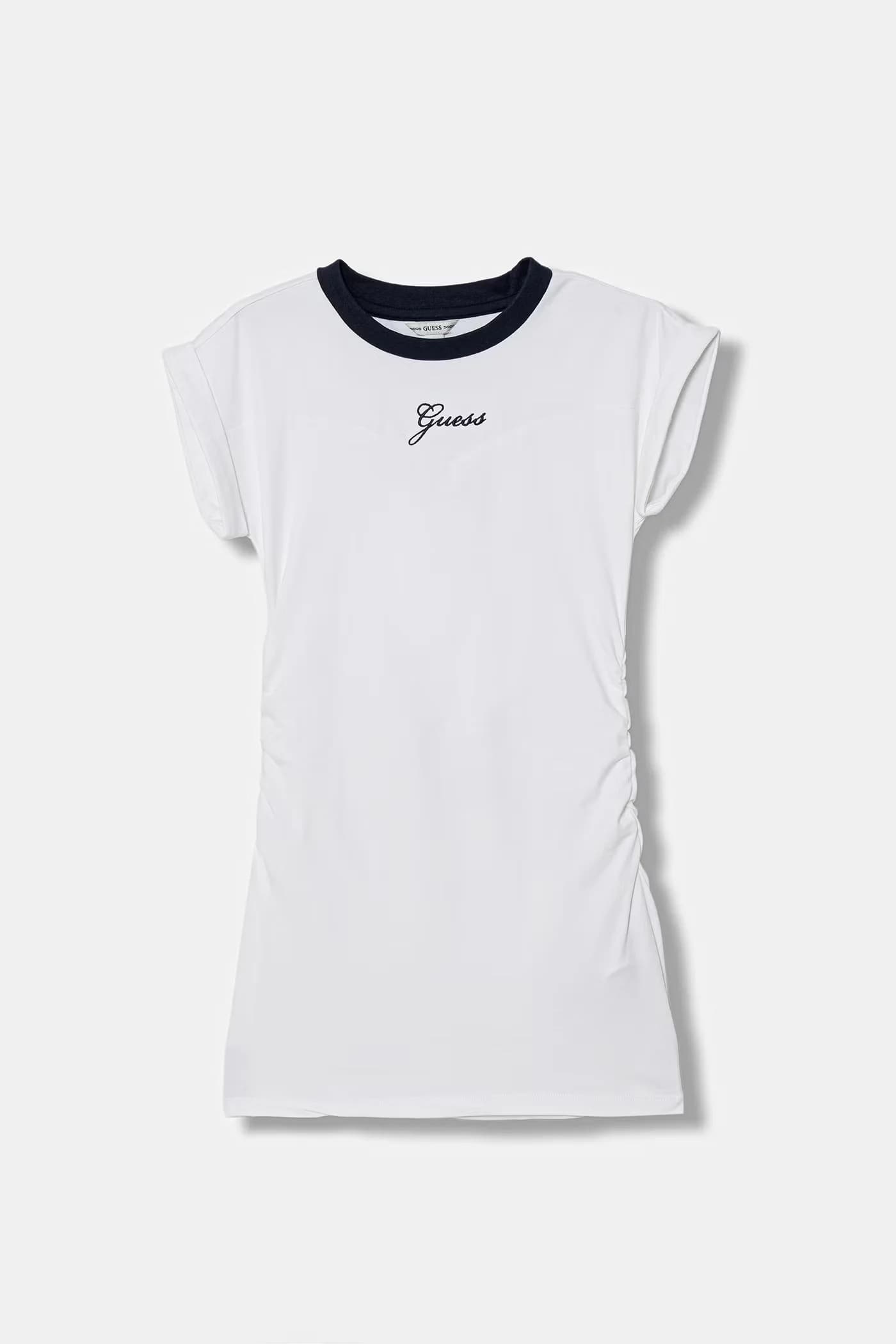 Летнее платье из хлопка с эластаном