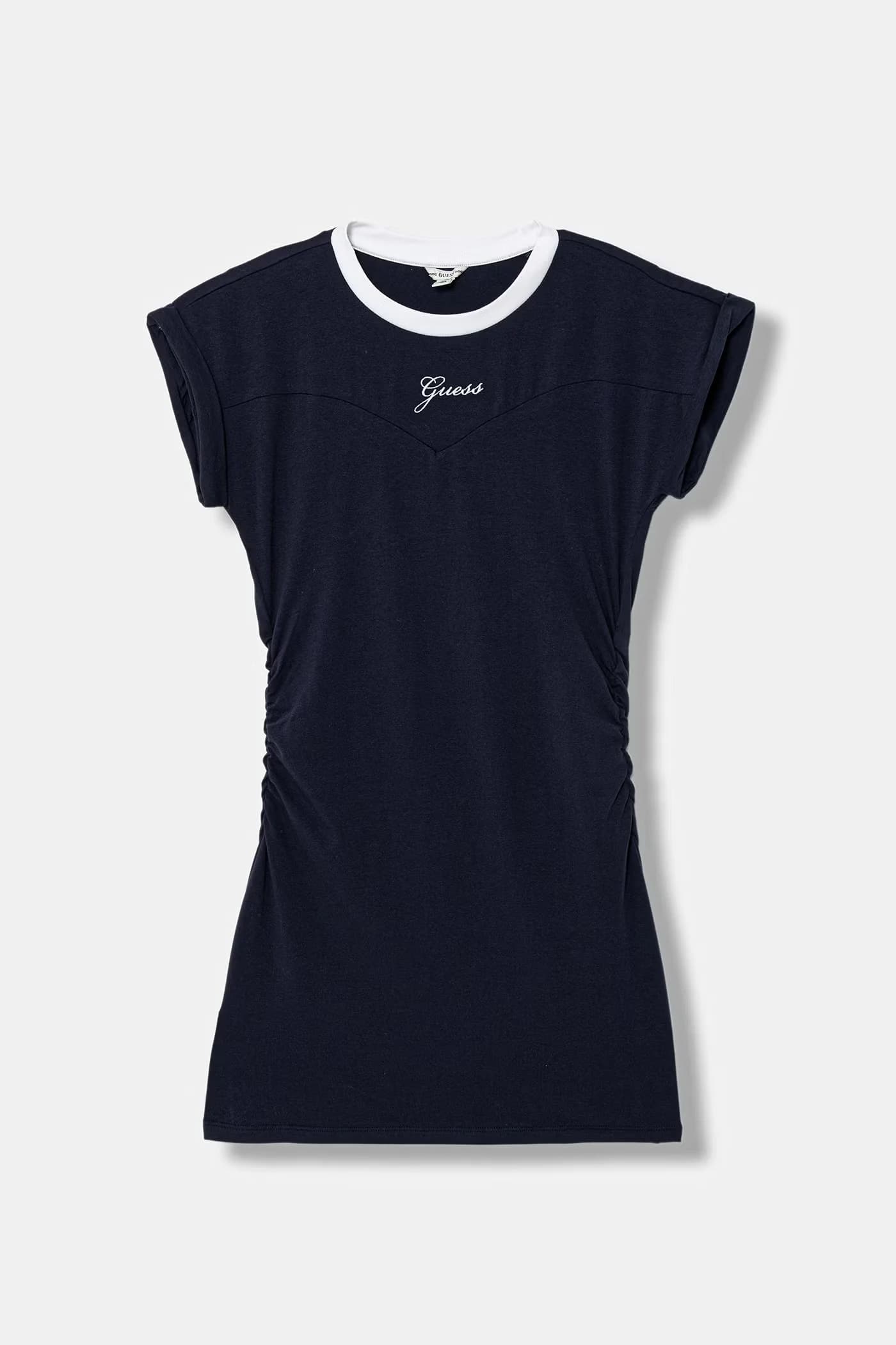 Летнее платье из хлопка с эластаном