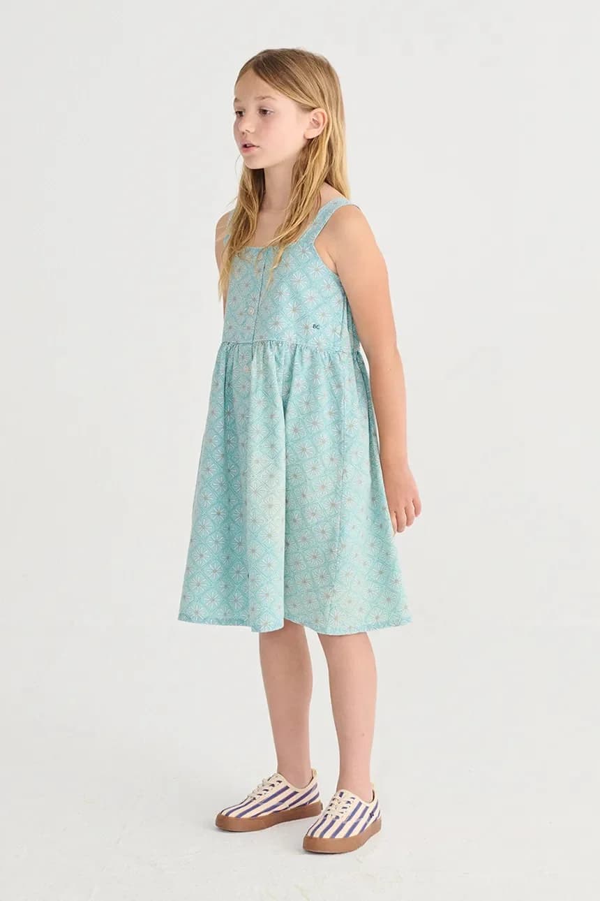 Детское хлопковое платье Daisy Mosaic - фото 4