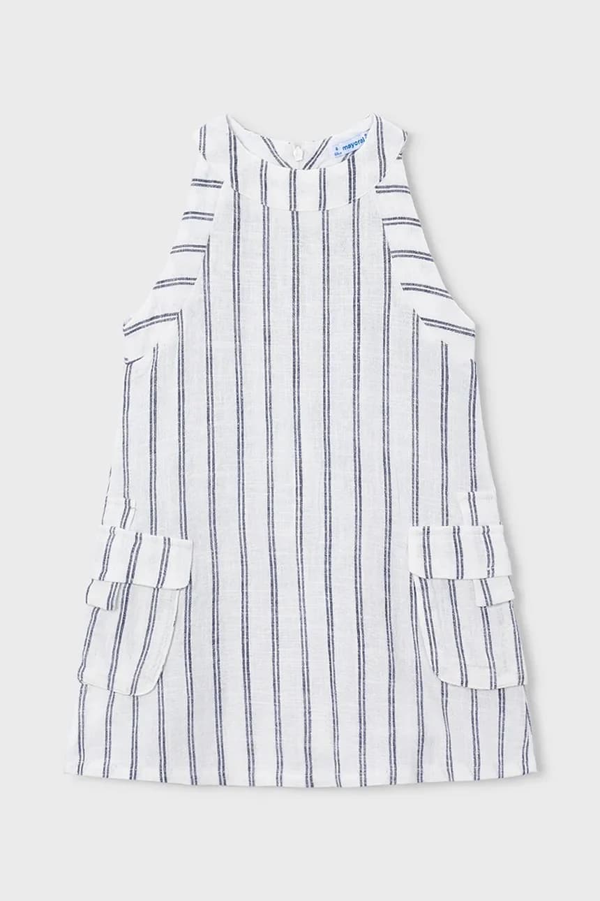 Детское платье из смесового льна