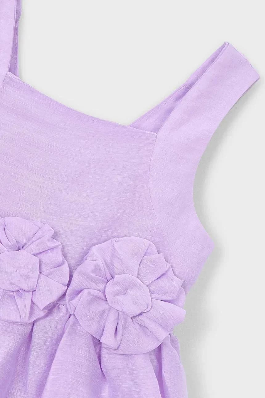 Детское платье из льна - фото 4