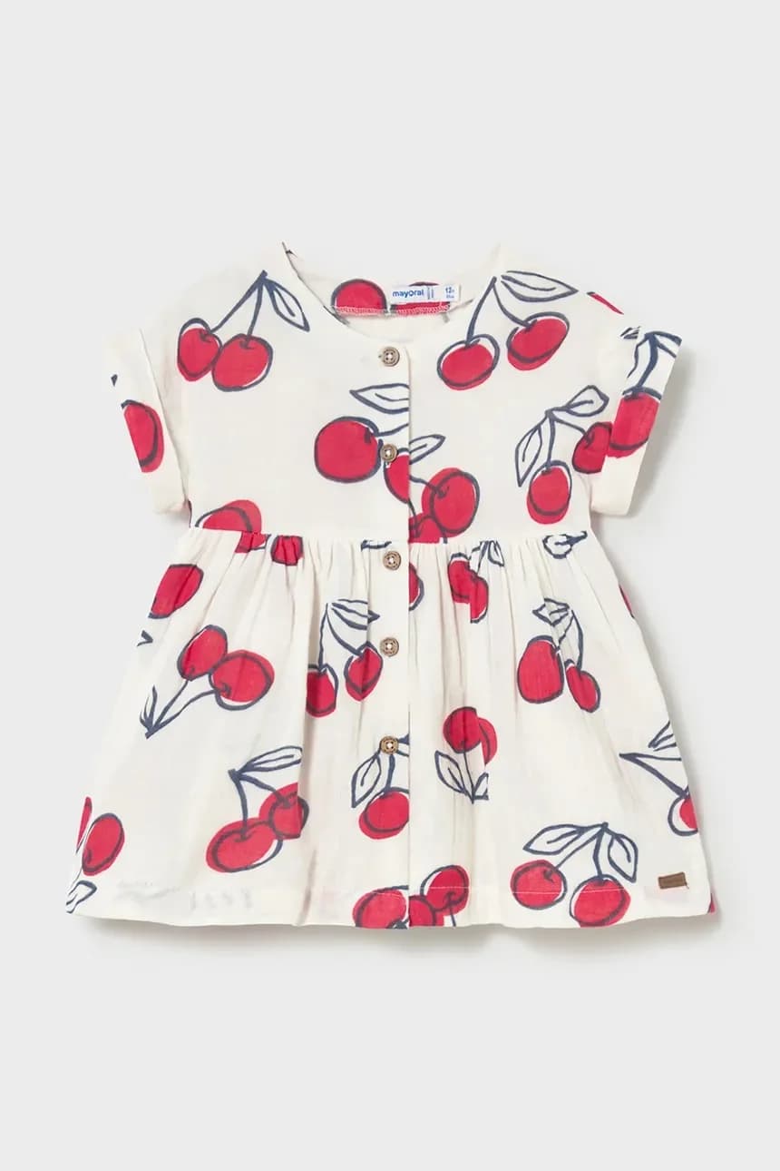 Детское хлопковое платье