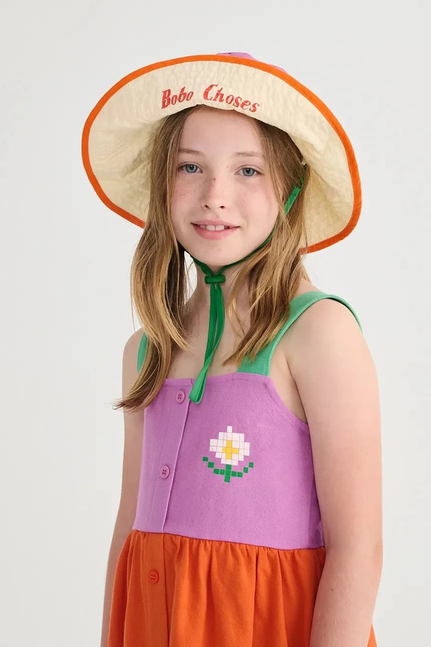 Детское хлопковое платье Pixel Daisy - фото 4