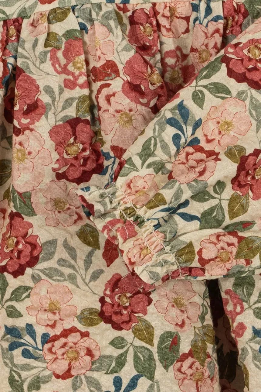 Хлопковое детское платье BELLA ROMPER GOTS - фото 4