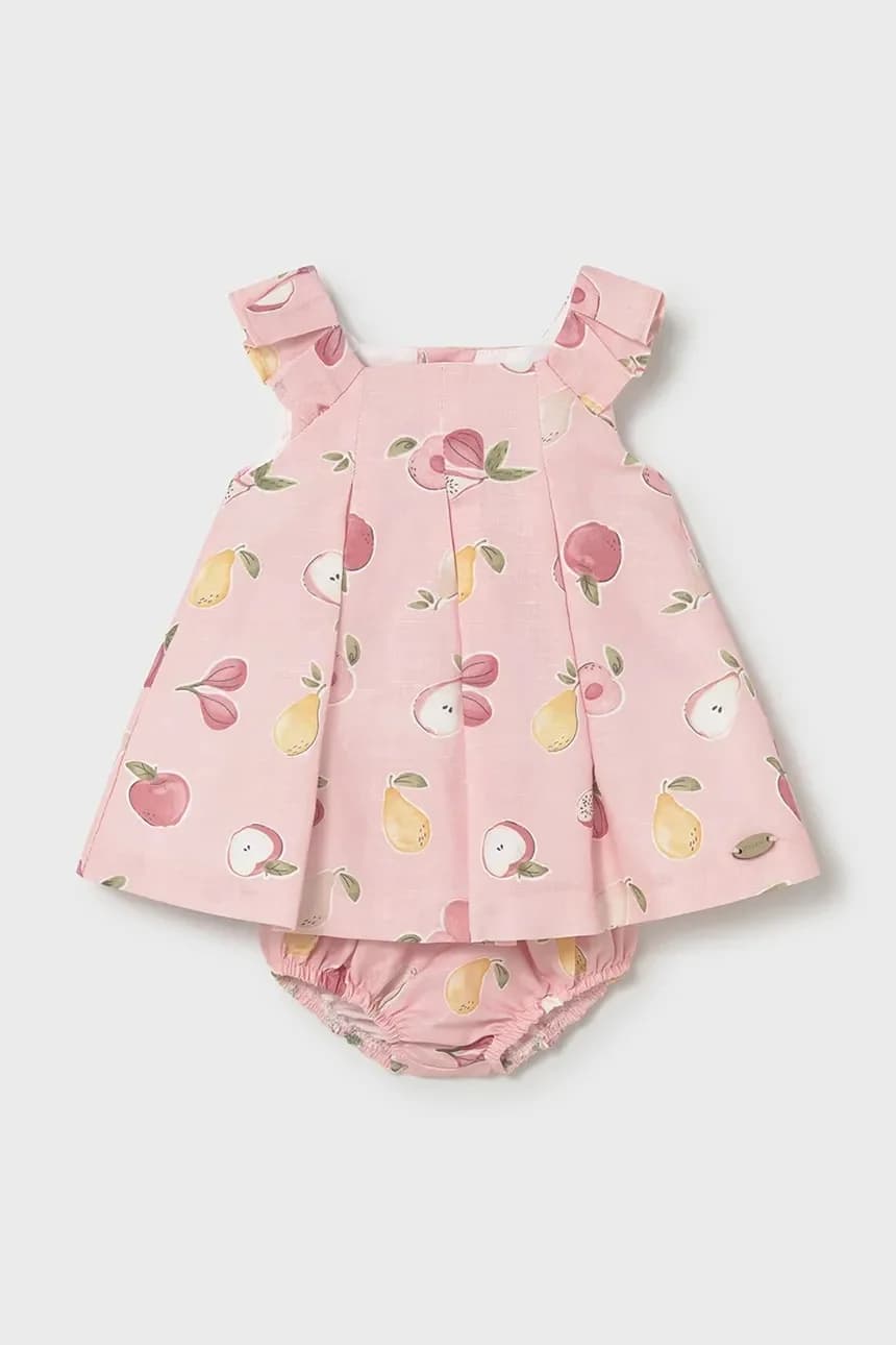 Детское платье из смесового льна