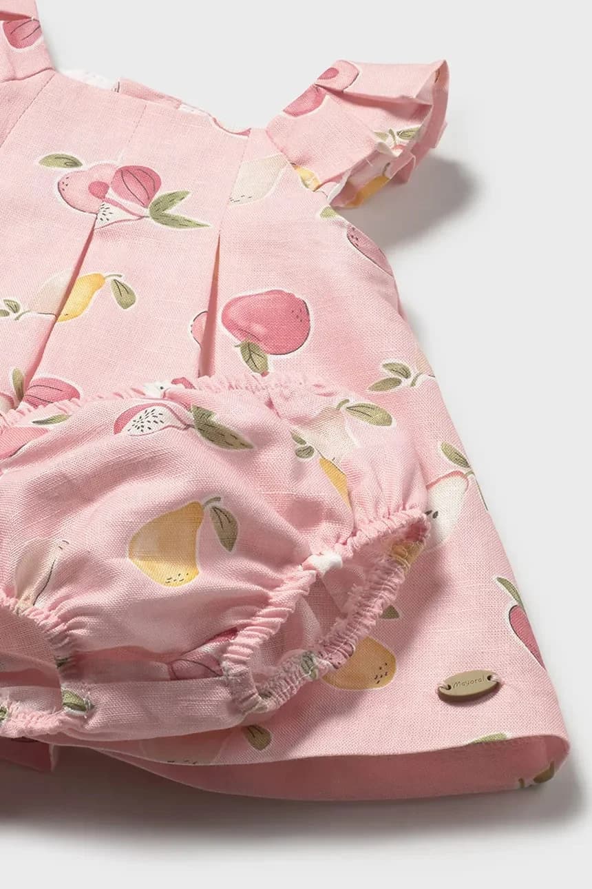 Детское платье из смесового льна - фото 3